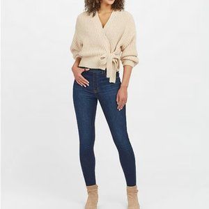 Spanx Midnight Shade Ankle Length Skinny Jeans petite length